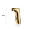 Infrared Motion Sensor Cold Tap Gold No Touch Bathroom Faucet