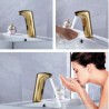 Infrared Motion Sensor Cold Tap Gold No Touch Bathroom Faucet