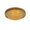 Living Room Dining Room LED Flush Mount Crystal Ceiling Light European Round Lighting