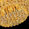 Living Room Dining Room LED Flush Mount Crystal Ceiling Light European Round Lighting