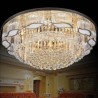 Dining Room Living Room Crystal Ceiling Light Contemporary Simple Round Flush Mount Light Fixture