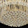 Dining Room Living Room Crystal Ceiling Light Contemporary Simple Round Flush Mount Light Fixture