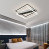 LED Flush Mount Ceiling Light With Two Ring Circles