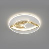 Nordic Minimalist Led Light Leaf Design For Living Room Bedroom Modern Ceiling Light