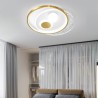 LED Circular Design Acrylic Lamp For Living Room Bedroom Modern Ceiling Light