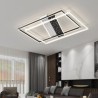 Acrylic Rectangular Flush Mount Ceiling Lamp LED Ceiling Light