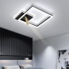 Black & White Acrylic Lamp Modern LED Ceiling Lighting Bedroom Living Room