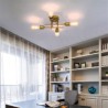 4 Light E26/E27 Flush Mount Ceiling Light Fixture For Bedroom