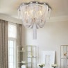 Bedroom Living Room Post Modern Tassel Flush Mount Artistic Lighting