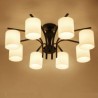 Restaurant Bedroom Nordic Style Flush Mount Wrought Iron Ceiling Light