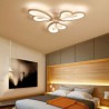 Living Room Dining Room Modern Simple LED Flush Mount Acrylic Petal Shape Ceiling Light