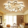 Living Room Study Modern Simple LED Flush Mount Acrylic Windmill Ceiling Light