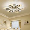 Living Room Study Modern Simple LED Flush Mount Acrylic Heart-Shape Ceiling Light