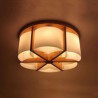 Simple Modern Glass Lamphade Ceiling Light Study Bedroom