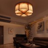 Simple Modern Glass Lamphade Ceiling Light Study Bedroom