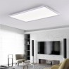 Nordic LED Panel Light Flush Mount White Ceiling Light Living Room Dining Room Light