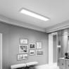 Nordic Super Thin LED Panel Flush Mount Rectangle Ceiling Light Living Room Lighting