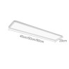 Nordic Super Thin LED Panel Flush Mount Rectangle Ceiling Light Living Room Lighting