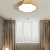 Modern LED Flush Mount Ceiling Light Special Octagon Design Ultra Thin Lamp Bedroom Living Room Light