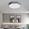 Modern LED Flush Mount Ceiling Light Special Octagon Design Ultra Thin Lamp Bedroom Living Room Light