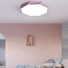 Modern LED Flush Mount Ceiling Light Special Octagon Design Ultra Thin Lamp Bedroom Living Room Light