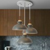 Three Light Iron Arti Restaurant Cafe Bar Nordic Simple Macaron Pendant Light