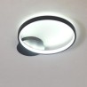 LED Flush Mount Circular Shape Ceiling Light Nordic Style Living Room Bedroom Restaurant Lamp