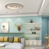 Side Illuminating Bedroom Living Room Light Modern LED Flush Mount Water Drop Terrace Ceiling Light