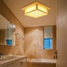 Modern Wooden Ceiling Light Balcony Aisle Lighting Simple LED Ceiling Light