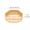 Modern Wooden LED Ceiling Light Creative Bedroom Lighting Octagon Ceiling Light