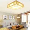 Creative Modern LED Ceiling Light Bedroom Study Lighting Solid Wood Ceiling Light