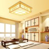 Hotel Living Room Bedroom Study Lighting LED Ceiling Light Wooden Ceiling Light