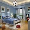 Semi Flush Mount Ceiling Light for Boys' and Girls' Rooms Football Bedroom Ideas