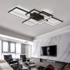 Fashional Square Ceiling Light Bedroom Study Light Modern Simple LED Ceiling Light