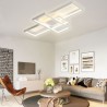 Fashional Square Ceiling Light Bedroom Study Light Modern Rectangles LED Ceiling Light