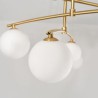 Bedroom Living Room Magic Bean Chandelier Glass Pendant Light