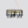 Bedroom Living Room Contemporary Elegant Glass Pendant Light