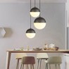 Kitchen Island Ideas Office Lamp Modern Glass Ball Pendant Light