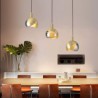 Opening Brass Mini Light Fixture Living Room Office Nordic Brass Pendant Light