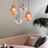 Soap Bubble Glass Ceiling Light Kitchen Island Lamp Colorful Pendant Light