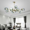 Magic Bean Shape Lamp Chandelier Light Bedroom Living Room Lighting Nordic Glass Pendant Light