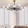 Milky White Round Lamp Chandelier Light Nordic Glass Pendant Light Living Room Lighting