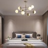 Magic Bean Shape Chandelier Lighting Bedroom Living Room Lamp Nordic Glass Pendant Light