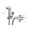 Supercharged Spray Gun Brushed Stainless Steel Bidet Faucet