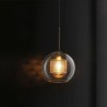 Nordic Pendant Light Round Ball Shape Lamp Dining Room Living Room Bedside Lamp Glass Home Lighting