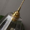 Dining Room Bedroom Hallway Lamp Nordic Retro Pendant Light Brass Glass Home Lighting Tower Shape Lamp