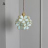 Petal Shape Lamp Dining Room Kids Room Hallway Lamp Nordic Creative Pendant Light Glass Home Lighting