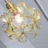 Petal Shape Lamp Dining Room Kids Room Hallway Lamp Nordic Creative Pendant Light Glass Home Lighting