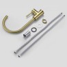 Brushed Gold Classic Brass Kitchen Sink Faucet