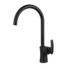 Optional Brushed Gold/Chrome/Black Color Rotatable Kitchen Sink Faucet Simple Style Sink Tap